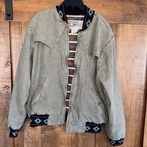 Vintage Aztec western jacket The Wear of the West XL